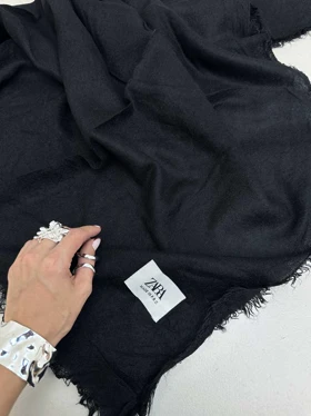 شال کنفی ساده ZARA