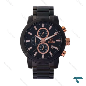 ساعت انزو EC-2164BRG مردانه کرنوگراف مشکی Enzo-8112-G