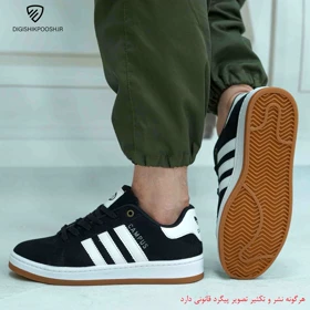 کتانی مردانه آدیداس کامپوس مشکی سفید
