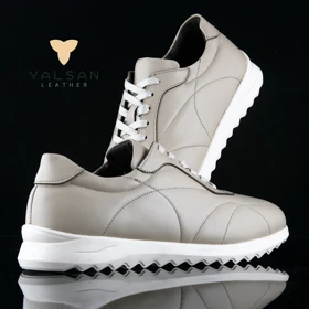 کفش روزمره زنانه چرم یلسان مدل افرا کد 631-GN