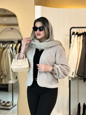 کت پوست کرم 120901