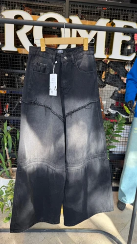 شلوار مام مکس مشکی 6596M