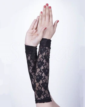 ساق دست زنانه گیپور مشکی
