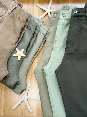 1952- شلوار مام فیت کتان