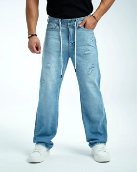 شلوار جین بگ فیت مردانه مدل ویو