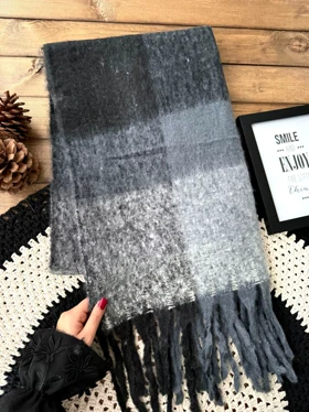 بیگ اسکارف پینترستی چهارخونه کد 400