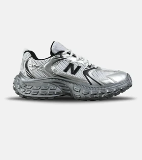 کفش کتانی مردانه و زنانه طوسی نقره ای NEW BALANCE 530 V02 مدل 7638