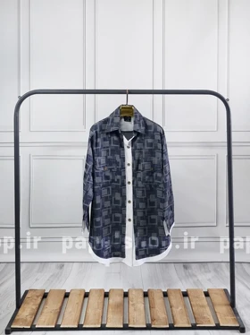 شومیز مانتویی چهارخونه