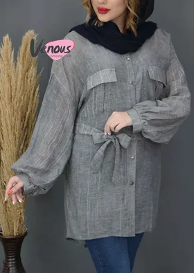 مانتو گازوئیلی دو جیب