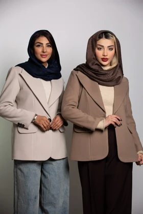 پالتو کت فوتر یقه پهن