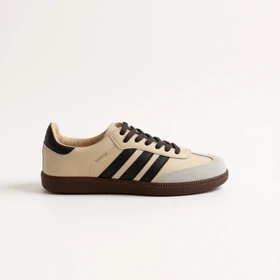 کفش کتانی سامبا کرم قهوه ای samba adidas کد 294902