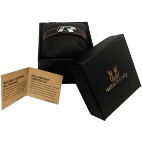 دستبند چرم وارک مدل رسام کد rb199