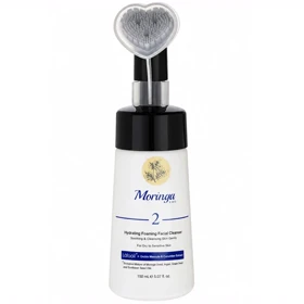 فوم شستشوی صورت آبرسان مورینگا امو مدل 02 مناسب پوست خشک و حساس 150ml