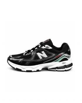 کفش کتانی مردانه مدل نیوبالانس مشکی سفید New BALANCE 740