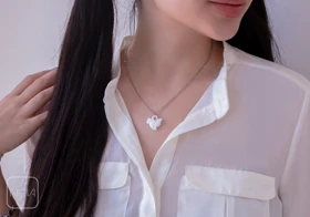 گردنبند استیل روح کد 211251