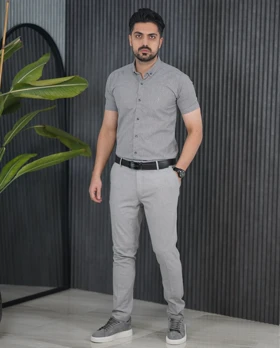 پیراهن آستین کوتاه