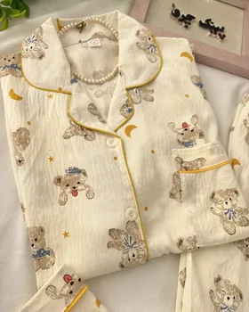 لباس خواب خرسو ماه🌙✨🐻