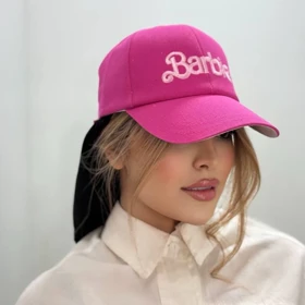 کلاه بیسبالی گلدوزی باربی