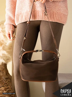 کیف اشبالت بالاسگک لومانا - کد 2632 (قهوه ای)