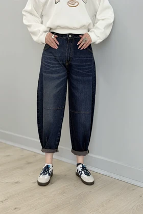 جین بالنی سرمه ای 21097