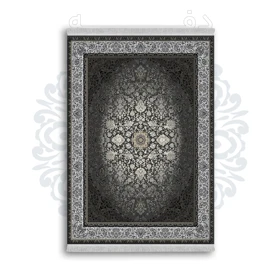 *جدید* فرشینه از جنس پارچه شانل مخمل ترک طرح فانتزی برند دفه کد 1445