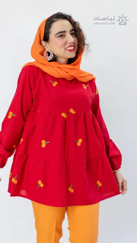 مانتو عروسکی گیلاسی