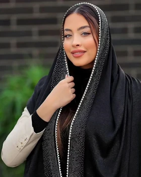 شال مجلسی نگین و مروارید