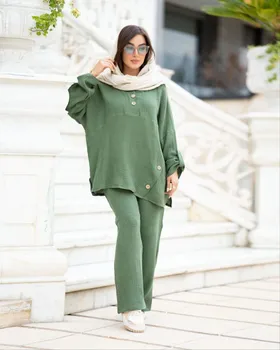دو تیکه مانتو و شلوار کد 1317