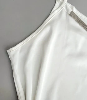 تاپ ساتن جلو زنجیر کد 3408