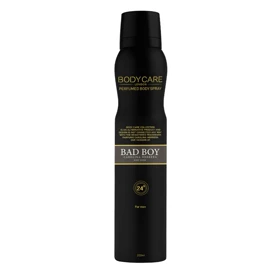 اسپری بدن مردانه بادی کر مدل بد بوی Body Care Bad Boy حجم 200 میل