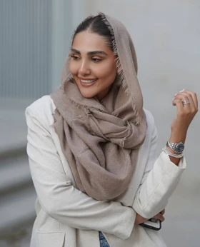 شال کنفی ساده پاییزه 20671