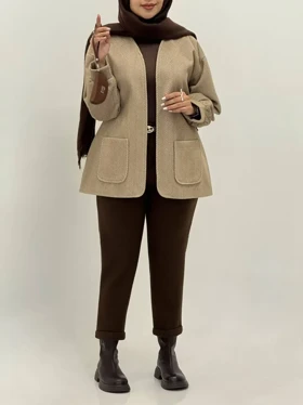 3695-پالتو آستردار فندی