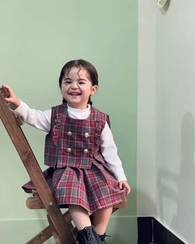 ست بلوز و ژیله و دامن چین‌دار یلدایی