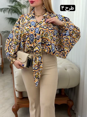 شومیز الیزه کیمونو 3963