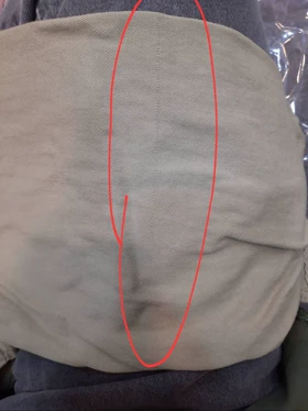 مانتو کتان لاولی ( دارای ایراد جزئی )