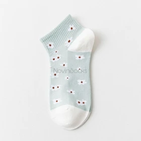 جوراب مچی شکوفه سبز