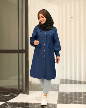 مانتو دانشجویی مدل سوین کد 2071