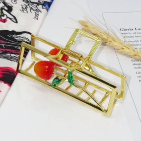 کلیپس مو زنانه مدل گیلاسی کد 1382