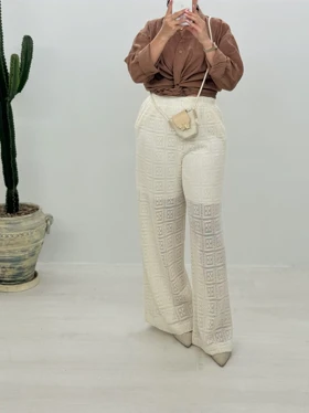 شلوار آستردار