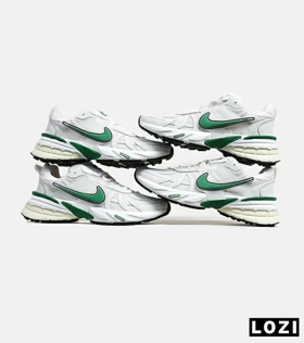 کفش کتانی مردانه و زنانه سفید سبز Nike cushlon