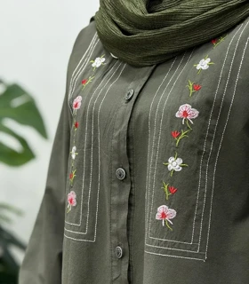 مانتو گلدوزی مارینا 2