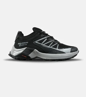 کفش کتانی مردانه و زنانه مشکی طوسی Salomon Lab V.03 مدل 7845