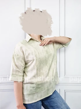 شومیز گازوئیلی جلو بسته