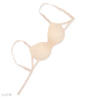 سوتین دکلته Neev نیو کاپ‌دار فنردار پرسی میکروفایبر کد Line 2055 کرم Cream