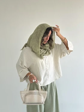 شومیز آستین 3 دکمه