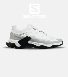 کفش کتانی سفید مشکی طوسی مردانه و زنانه Salomon XT-Slate Advanced مدل 7423