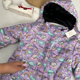 کاپشن دخترانه طرح تکشاخ