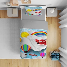 روتختی کودک طرح رنگین کمان مدل T5532