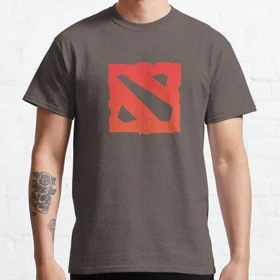 تیشرت با طرح dota 2 - logo دوتا دو کد 23006