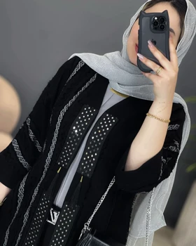مانتو حریر ژاکارد